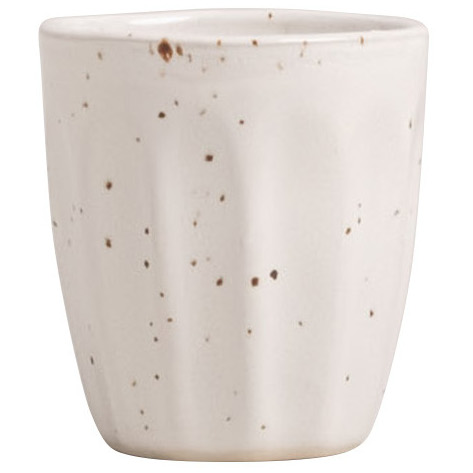 Eulenschnitt Espressobecher Colina aus Steingut, hell glasiert, 40 ml